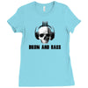 drum and bass Ladies Fitted T-Shirt