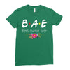 Bae Best Auntie Ever Friends Tv Show Parody Ladies Fitted T-Shirt
