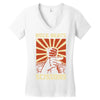 rock beat scissors Women's V-Neck T-Shirt