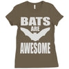 bats are awesome Ladies Fitted T-Shirt