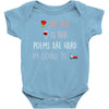are red is red Baby Bodysuit