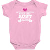 Worlds Best Aunt Ever Baby Onesie