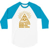 real eyes realize real lies 3/4 Sleeve Shirt