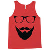 beard and glasses Tank Top