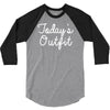 today's outfit 3/4 Sleeve Shirt