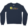 planetary chatter vectorized Crewneck Sweatshirt