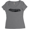 art animal funny Women's Triblend Scoop T-shirt