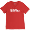 drink sensibly, don't spill it! V-Neck Tee