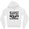 if i can't take my hooks.. Zipper Hoodie