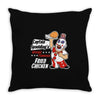 world famous fried chicken Throw Pillow