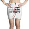 win some, lose some, dim sum Mini Skirts