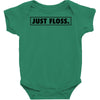 just floss border Baby Bodysuit