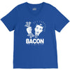 love bacont fun ny V-Neck Tee