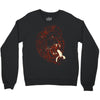 banana eating lion Crewneck Sweatshirt