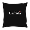 made in canada Throw Pillow