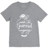 music is the universal language of mankind V-Neck Tee