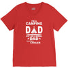 i'm a camping dad V-Neck Tee