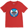 lucha libre   blue V-Neck Tee