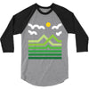 mountain 3/4 Sleeve Shirt