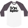 the dogfather bluetick coonhound 3/4 Sleeve Shirt