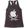 apple pirate Racerback Tank