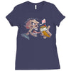 zombie ice cream art Ladies Fitted T-Shirt