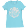 prepare for the future white Ladies Fitted T-Shirt