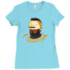 robo t Ladies Fitted T-Shirt