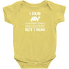 I Run Baby Onesie