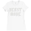 beast mode Ladies Fitted T-Shirt