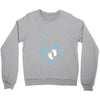 Custom baby boy name maternity design Crewneck Sweatshirt