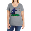 niffler the hedgehog Ladies Curvy T-Shirt