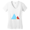 mountains Women's V-Neck T-Shirt