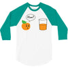 oraange juice mom 3/4 Sleeve Shirt