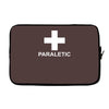 paraletic funny printed green top drinking booze party drunk Laptop sleeve