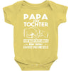 papa und tochter Baby Onesie