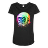 astronaut space cat new Maternity Scoop Neck T-shirt