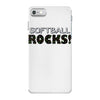 softball rocks iPhone 7 Case