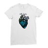 nature heart Ladies Fitted T-Shirt