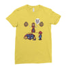 wrong game Ladies Fitted T-Shirt