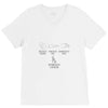 rock paper sissors blowjob V-Neck Tee