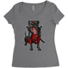 pitpool Women's Triblend Scoop T-shirt