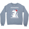 big trex santa ugly christmas Crewneck Sweatshirt