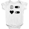 How To Live A Happy Life Baby Onesie