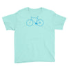 cycling bikes bike cycle riding retro sticker transfer tv funny iron o Youth Tee