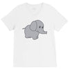 elephant cute V-Neck Tee