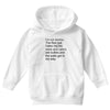 i'm not clumsy Youth Hoodie
