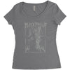 black metal phillip Women's Triblend Scoop T-shirt