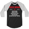 Pisces Woman 3/4 Sleeve Shirt