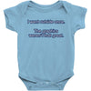 i went outside once (3) Baby Bodysuit